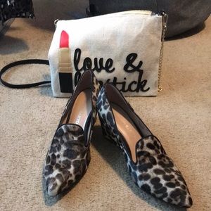 Cheetah print shoes